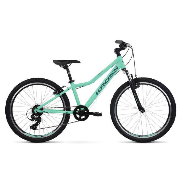 Bicicleta Copii Kross Lea JR 24 2026 Verde Unisize