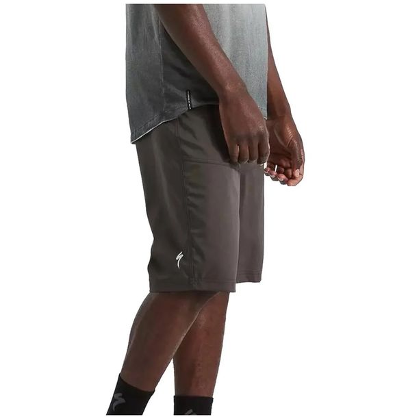 Pantaloni Ciclism Scurti Specialized Men's Trail w/ Liner - Charcoal