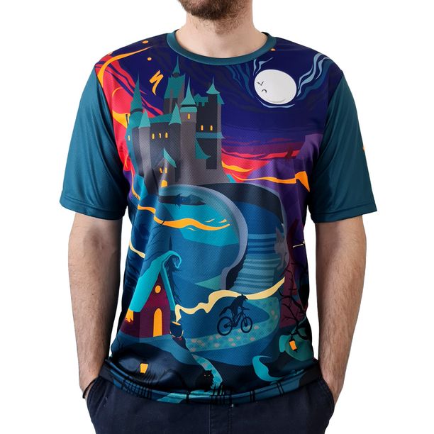 Tricou Ciclism Tehnic Specialized Men's Trail Tech SS, Fairy Transilvania