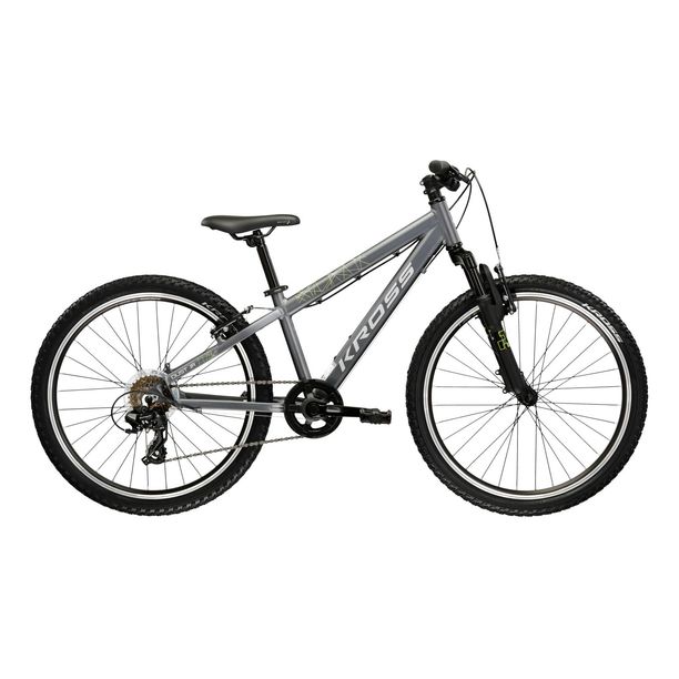 Bicicleta Copii Kross Dust JR 24" 2027 Gri Unisize
