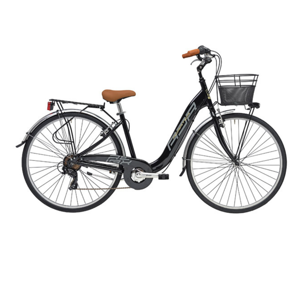 City Bike Adriatica Relax 26", 6S, negru