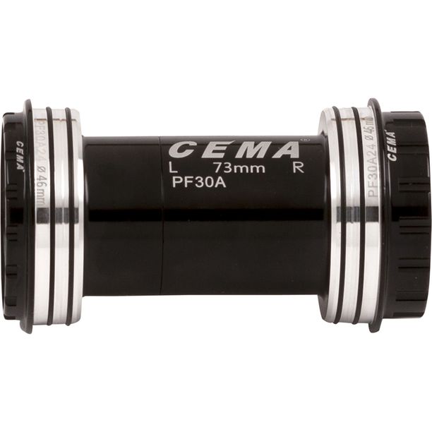 Butuc pedalier Cema PF30A pentru Shimano W 73 x ID 46 mm Ceramic-Negru- Interlock