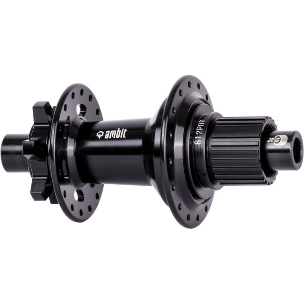 Butuc Roata Spate Ambit Realm Boost 32H 12x148 mm Microspline 612 P.O.E. Negru