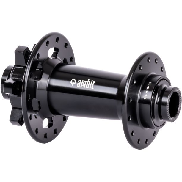 Butuc Roata Față Ambit Realm Boost 28H 15x110 mm Negru