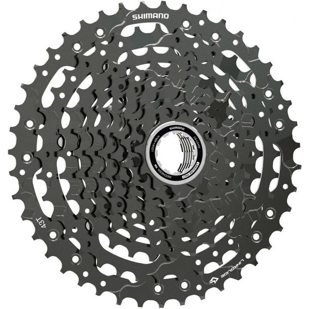 Pinioane caseta Shimano CS-LG400, 10 viteze, 11-48T
