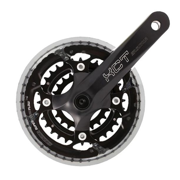 Angrenaj Bicicleta Suntour 48/36/26T 175mm Negru