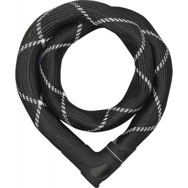 Antifurt Bicicleta Abus Iven Steel-O-Chain 8210/140 Lant Cheie Negru