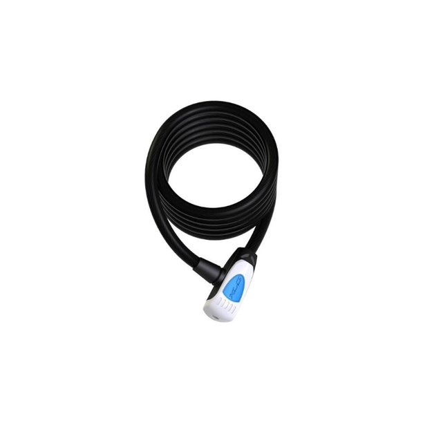 Antifurt Bicicleta Lacat spiral cu cheie XLC Al Capone III 12mm/1850mm