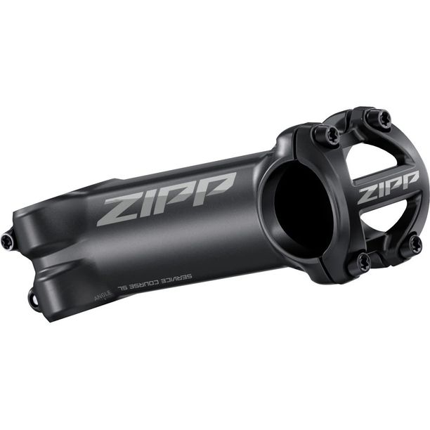 Pipa Ghidon fixa Zipp Service Course Aluminiu SL OS Unghi +/-6 Grade 1 1/8" D:31.8mm L:120mm Negru
