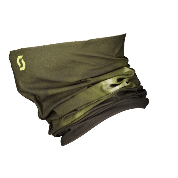 Bandana Tubulara Scott LT Fir, verde-bitter-galben