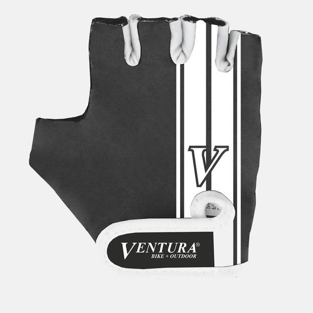 Manusi Bicicleta Ventura M, negru-alb