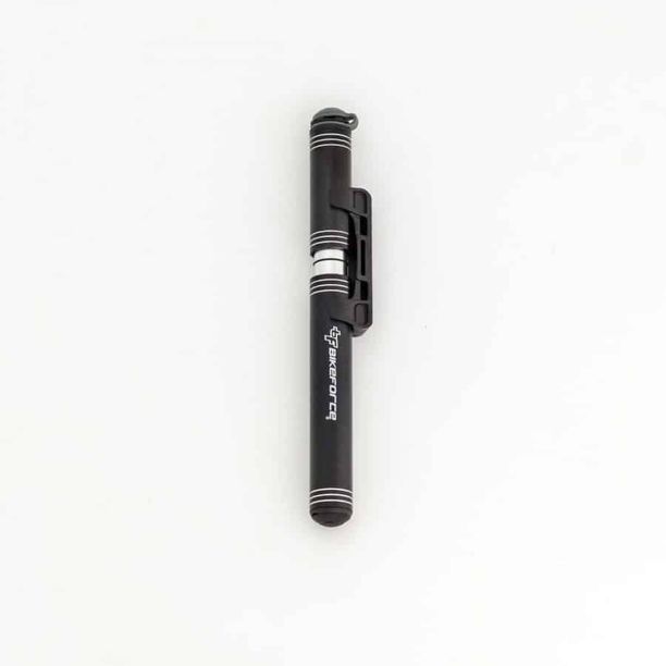 Pompa mini Bikeforce cu furtun aluminiu 80 PSI SV/FV/DV BM-10