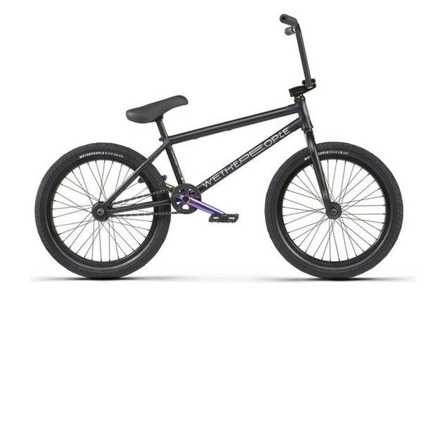 Bicicleta BMX Wethepeople REASON 20, 20.75TT mat Negru