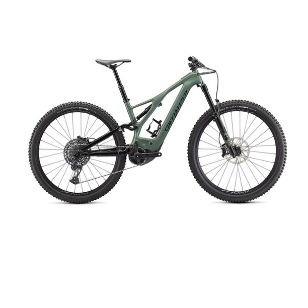 Bicicleta Electrica Full Suspension Specialized Turbo Levo Expert Carbon, Verde salvie-Verde padure