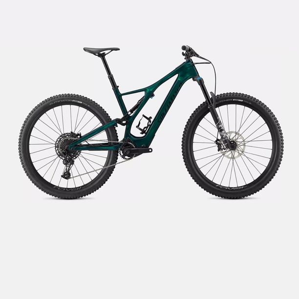 Bicicleta Electrica Full Suspension Specialized Turbo Levo SL Comp Carbon, Verde-Negru