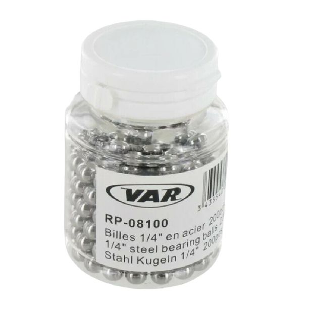 Bile de rulment 200 buc 1/4", Var Tools