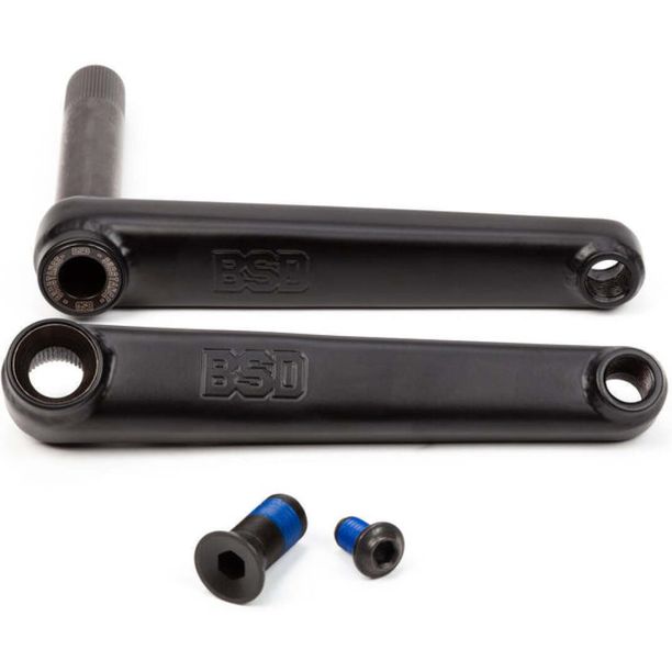 Brate angrenaj pedalier BSD Substance 165mm, negru