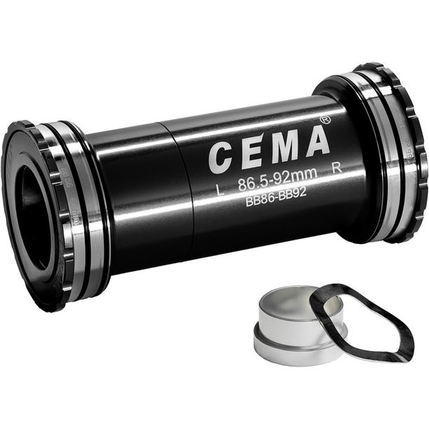 Monobloc CEMA BB86 BB92 Interlock SRAM GXP Keramik Negru GXP