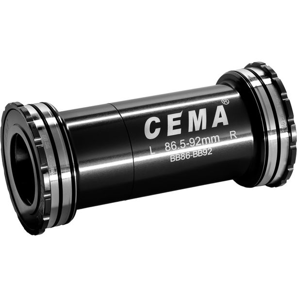 Monobloc CEMA BB86 BB92 Interlock Shimano SG3 Ceramic COATED Negru Hollowtech II