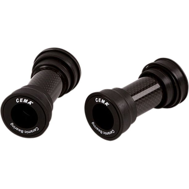 Butuc pedalier BB86-BB92 pentru Shimano W: 86,5/92 x ID: 41 mm Ceramic - Negru