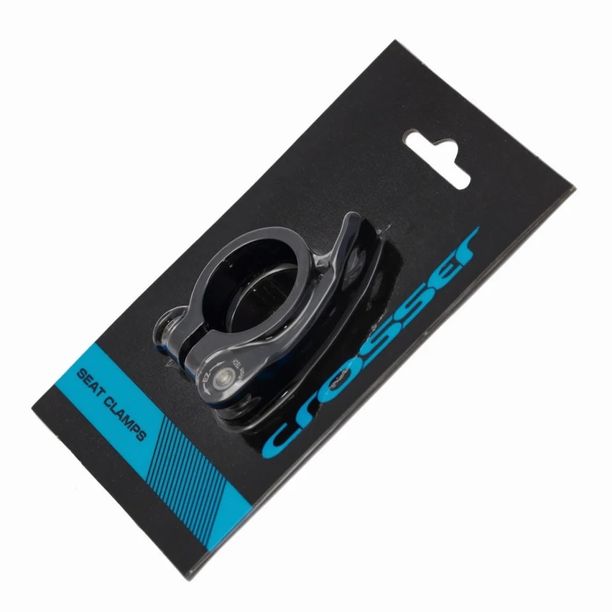 Colier Bicicleta Crosser 210Q 35mm, negru