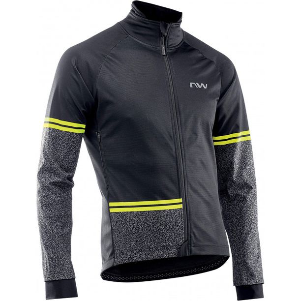 Jacheta Ciclism Northwave, Extreme, negru/galben fluo