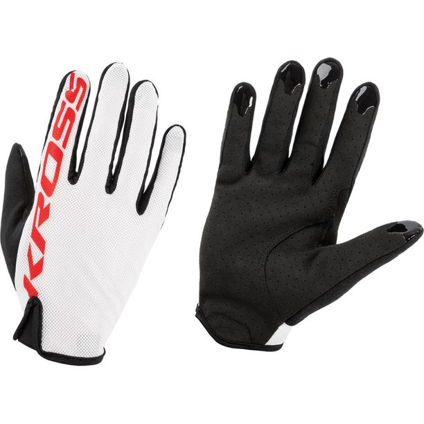 Manusi Bicicleta Lungi Kross XC Lite, alb