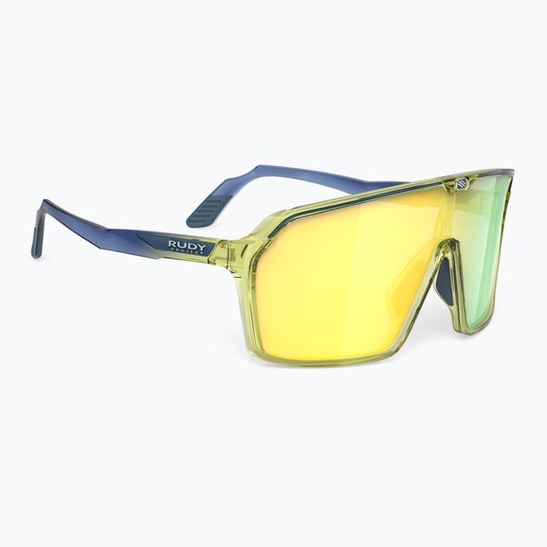 Ochelari Sport Rudy Project Pinshield Crystal Albastru Avio-Apple-Green Fade Multilaser Galben