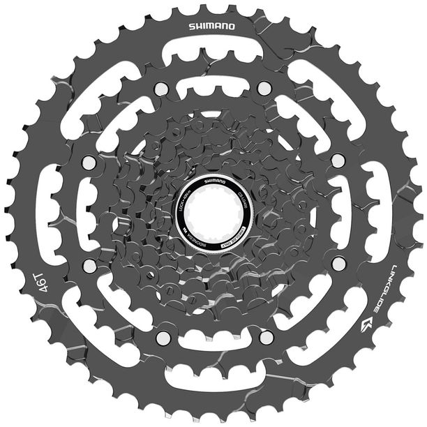 Pinioane caseta Shimano CS-LG400, 9 viteze, 11-41T