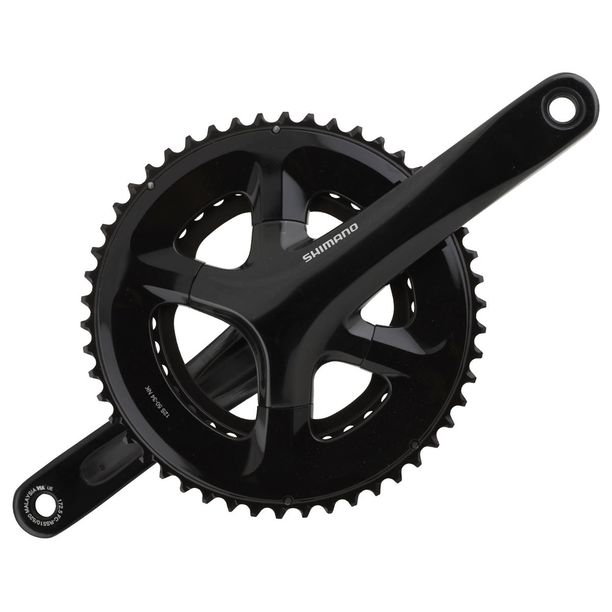 Angrenaj pedalier Shimano FC-RS520, pt 12 vit, 2-pcs FC, 172.5mm, 50-34T, fara CG, fara BB Parts