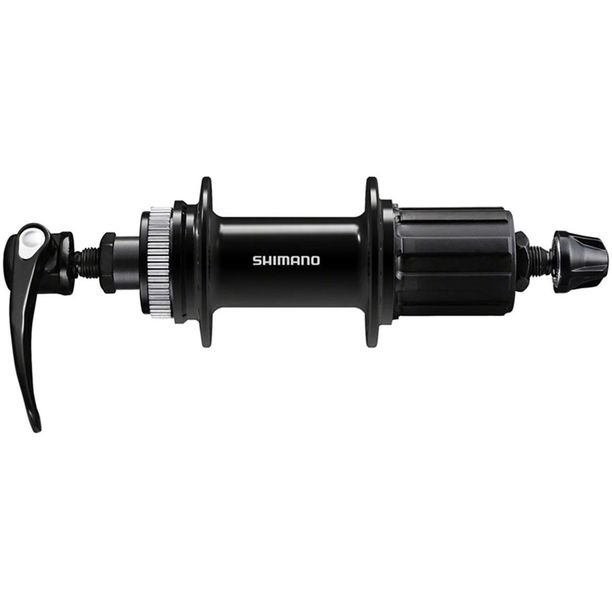 Butuc Spate Shimano FH-QC400-HM Centerlock Disc Old:135mm 36H Negru