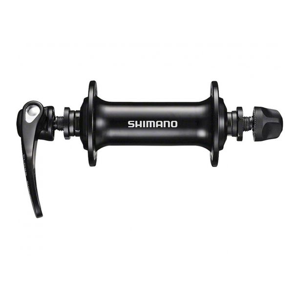 Butuc fata Shimano HB-M430, 36 gauri, non-disc, negru-argintiu