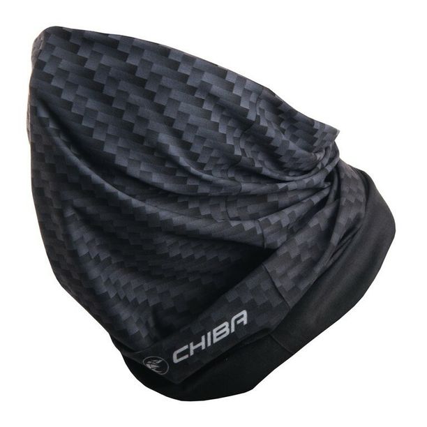 Bandana Chiba multifunctionala Sommer, carbon, negru