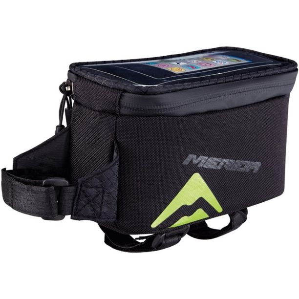 Suport Telefon Bicicleta Borseta Merida 3573, L, cadru, verde-negru