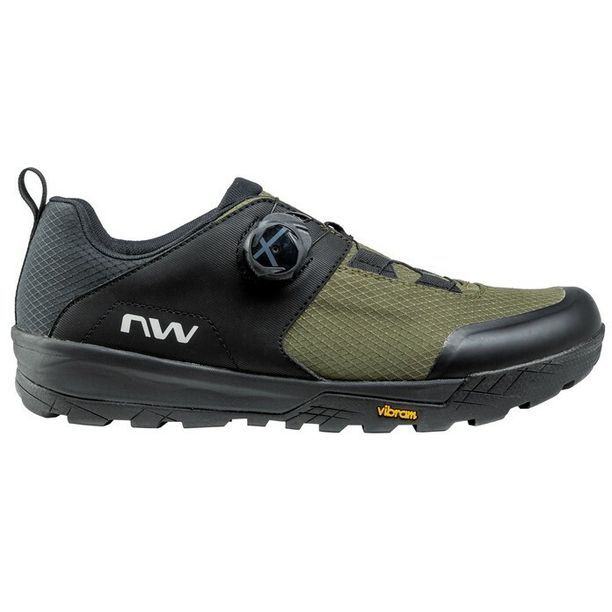 Pantofi Ciclism Northwave All Ter. Rockit Plus, verde-negru