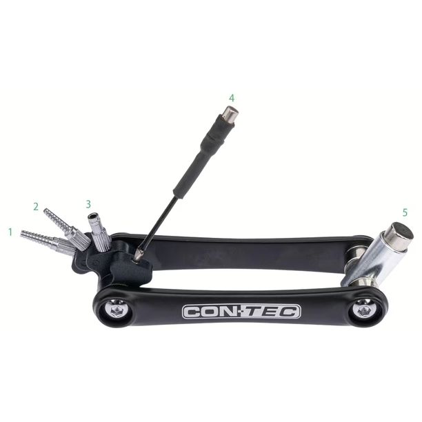 Multitool Rutare Cabluri prin Cadru Contec Negru