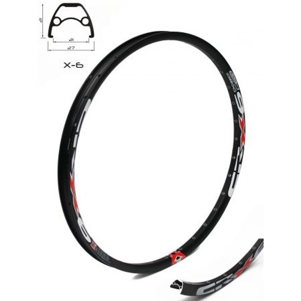 Janta CROSSER X6 27.5 36H Capsata Negru