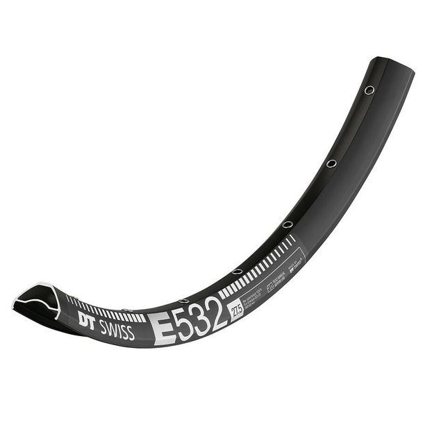 Janta Bicicleta DT Swiss E 532 27.5", 584-30, 32 gauri, negru