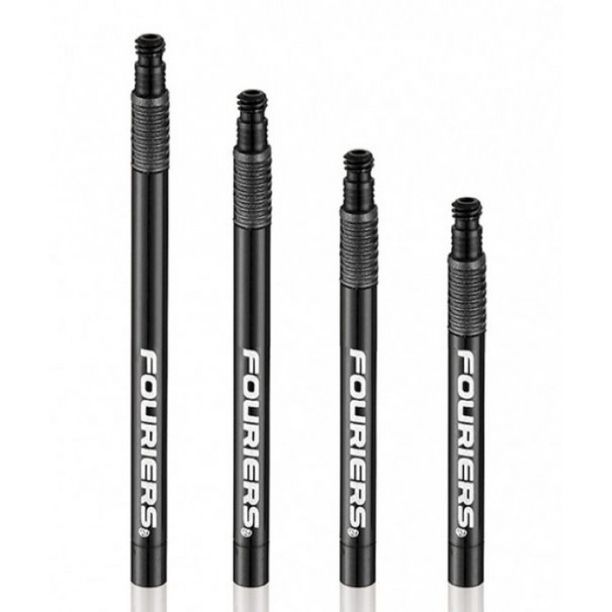 Valva Fouriers presta tubeless 60mm, negru