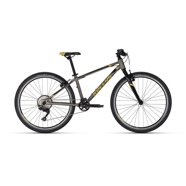 Bicicleta Copii Kellys Naga 90 26 Gri-Galben