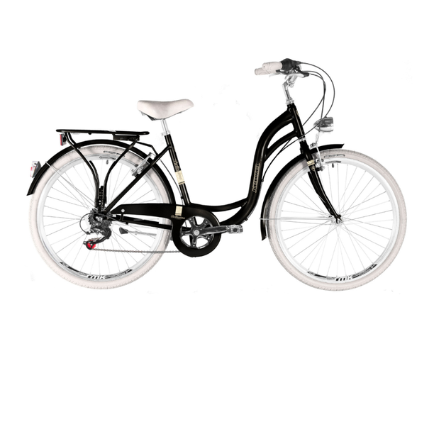 City Bike Kenzel Bellissima Royal 6v, Negru