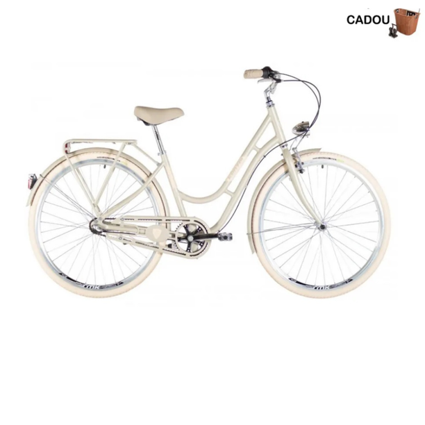 City Bike Kenzel Nostalgic Classic, 3v, 28 Tellurium