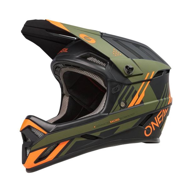 Casca Full-Face ONeal Backflip Strike V23 Negru-Verde
