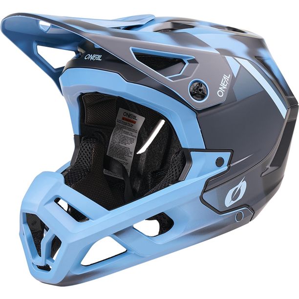 Casca Full-Face MTB O'Neal SL1 Glacior Albastru