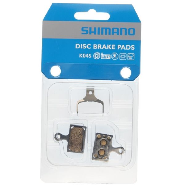 Placute de Frana Shimano K04S, Metal, Fara Aripioare de racire, CU Arc, 1 per