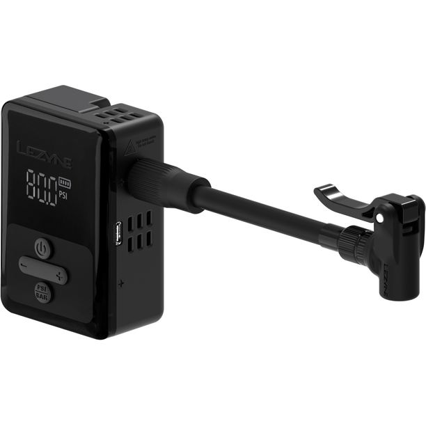 Pompa Electrica Lezyne 120PSI 8.25 Bar USB C Presta Schrader Negru
