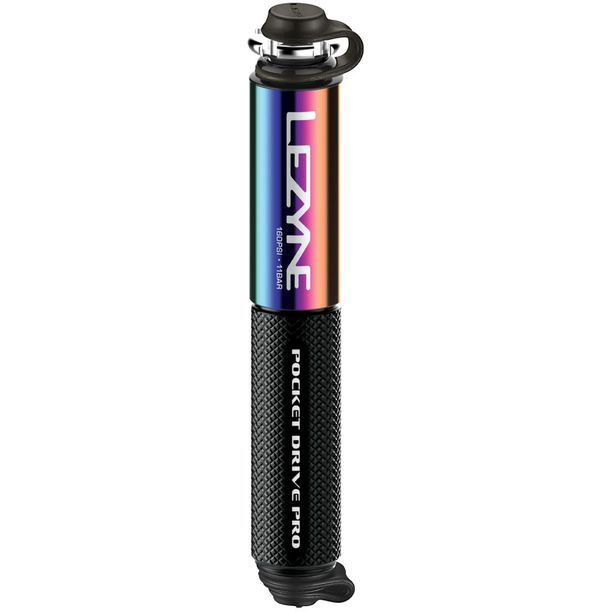 Pompa de Mana Lezyne Mini Pocket Drive PRO Neo Metalizat, Negru