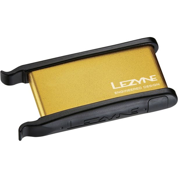Leviere Lezyne + Kit de pana in cutie de aluminiu, gold