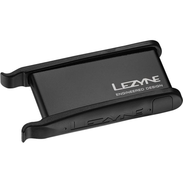Leviere Lezyne + Kit de pana in cutie de aluminiu, negru