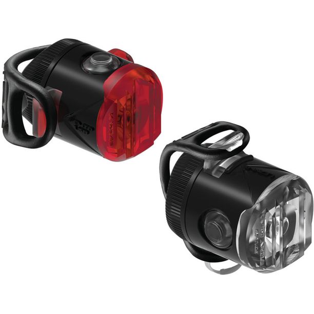 Set Lumini Fata-Spate Lezyne Femto USB C Drive Pereche Negru